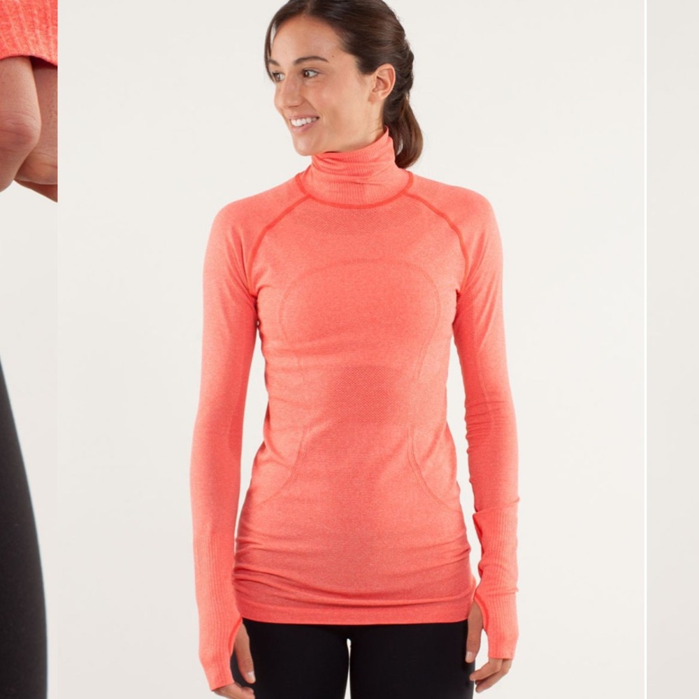 Lululemon 6 swiftly tech turtle neck longsleeve